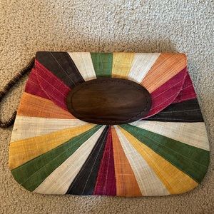 Multi-colored Clutch/Purse